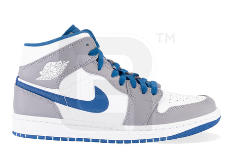 Jordan 1 Mid "True Blue"