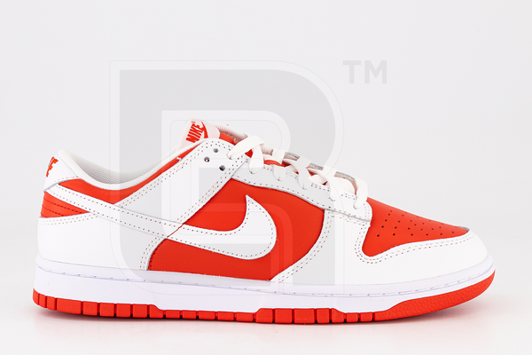 championship red dunk low