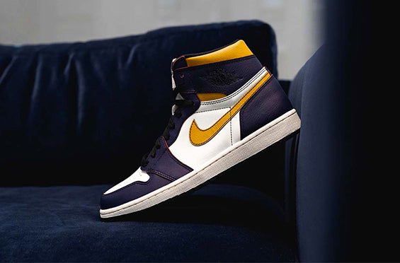 Jordan 1 shop retro lakers