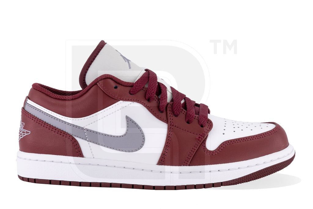 Jordan 1 Low White Bordeaux Limited Run