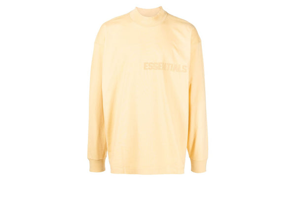 Fear of God Essentials long Sleeve Tee "Pastel Yellow"