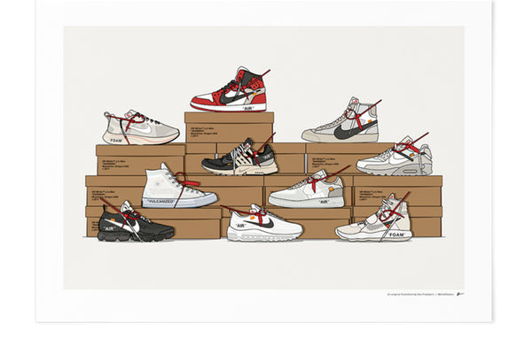 KickPoster - Off-White Ten Stack Collection – Limited Run