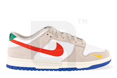 Nike Dunk Low "Light Iron Ore Red Blue"