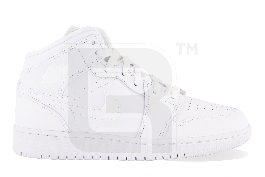 Jordan one mid blanche outlet