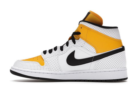 Jordan 1 Mid "Perforated University Gold" (W)