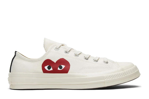 Converse Chuck Taylor All-Star 70 Ox "Comme des Garcons PLAY White"