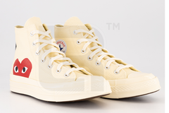 Comme des Garçons PLAY x Chuck 70 High 'White'