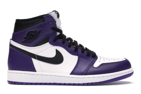 Jordan 1 Retro "Court Purple White"