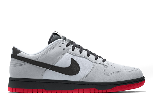 Nike Dunk Low By You "White Suede"